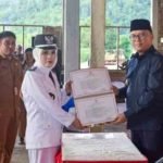 Lantik PAW Kades Tambayoli, Bupati Delis: Jadikan Amanah Ini Sebagai Ladang Pengabdian