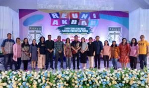 Buka Reuni Akbar Alumni SMP/SMA Katolik Santa Theresia Poso di Beteleme, Bupati Delis Harap Perkuat Tali Kasih Persaudaraan