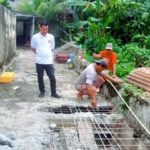 Sebabkan Banjir, BPBD Morut Bongkar Saluran Pembuangan di Samping Kantor Cabjari Kolonodale