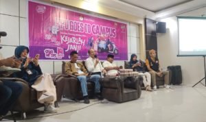 KPU Palopo Goes To Campus, Sosialisasi Pendidikan Pemilih dan Nobar Film ‘Kejarlah Janji’