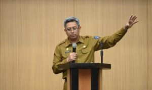 Pj Sekprov Buka Kick Off Meeting Pengembangan Sistem Komunitas Cerdas Iklim DAS Saddang