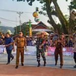 Delis Julkarson Hehi Buka Turnamen Voli Putri Bupati Morut Cup