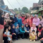 Ketua DPRD Morut Ikut Senam Bersama Emak-emak di Kampung Bugis Kolonodale
