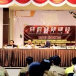 Hadiri Rakor Pelaksanaan Kampanye Pemilu di KPU Luwu Utara, Dandim 1403 Palopo Sebut Netralitas TNI Harga Mati