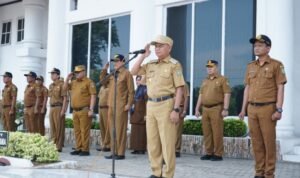 Bupati Asahan Pimpin Apel Gabungan Bulan November 2023