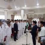 Lantik Pejabat Struktural dan Fungsional, Bupati Delis Ingatkan Bekerja Secara Profesional dan Bertanggungjawab