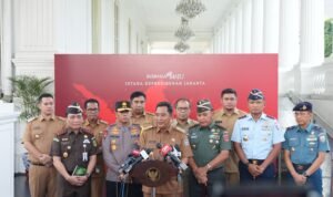 Pj Gubernur Bahtiar Paparkan Rencana Pembangunan Sulsel di Depan Presiden Jokowi