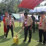 Wakili Bupati Morut, Kadis Pendidikan Moh Ridwan Dg Malureng Hadiri Peringatan Hari Baden-Powell Ke-167