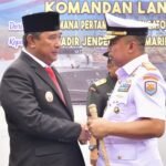 Pj Gubernur Sulsel Hadiri Serah Terima Jabatan Komandan Lantamal VI Makassar
