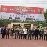 Forkopimda Asahan Hadiri Gelar Apel Pasukan Operasi Ketupat Toba 2024