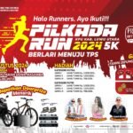 Gelar Pilkada Run 5K, KPU Luwu Utara Siapkan 350 Jersey Gratis Bagi Pendaftar Pertama