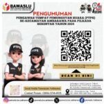Bawaslu Umumkan Nama Terpilih Pengawas Tempat Pemungutan Suara Pilkada Serentak Tahun 2024 Pringsewu