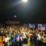 Bersama 300 Tim, 200-an Lansia Bergerak Menangkan Ibas-Puspa di Desa Maleku