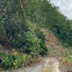 Longsor Tutup Total Akses Jalan Penghubung Bastem Utara Luwu-Palopo