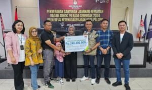 Ahli Waris Bendahara PPS di Palopo Sulsel Terima Santunan Rp240 Juta