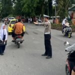 Kapolres Palopo Turun ke Jalan Atur Lalu Lintas Hari Pertama Sekolah Usai Libur Nataru