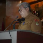 Rapat Paripurna DPRD Kabupaten Asahan Dalam Acara Pengumuman Usulan Penetapan Pemberhentian Bupati dan Wakil Bupati Asahan