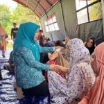 Ketua TP PKK Luwu Kunjungi Warga Terdampak Kebakaran di Desa Salubua Suli Barat