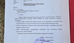Dilarang Pakai Motor, Bupati Luwu Timur Imbau Tiap Kecamatan Gelar Takbir Keliling Gunakan Mobil Hias dan Jalan Kaki
