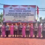 Kapolres Luwu Utara Pimpin Sertijab, Sejumlah Pejabat Polres Resmi Berganti