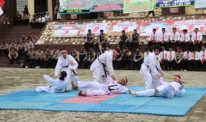 Sekda Hadiri Upacara HUT ke-79 Bhayangkara, Kapolres Beri Pesan Perpisahan