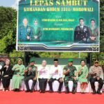 Wabup Morowali Iriane Hadiri Lepas Sambut Dandim 1311/Morowali
