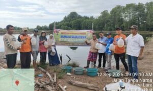 Pemdes Lare-lare Realisasikan Program Ketahanan Pangan lewat Budidaya Bandeng