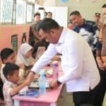 Bupati Luwu Tinjau Program Makan Bergizi Gratis di Larompong