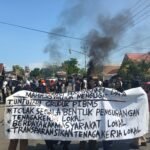 Aliansi Masyarakat dan Mahasiswa Bua Gelar Aksi, Protes Rekrutmen dan Pemutusan Kontrak Kerja di PT BMS
