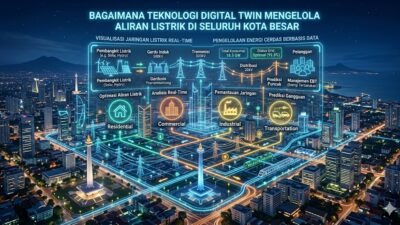 Bagaimana Teknologi Digital Twin Dapat Digunakan Untuk Mengelola Aliran Listrik Di Seluruh Kota Besar